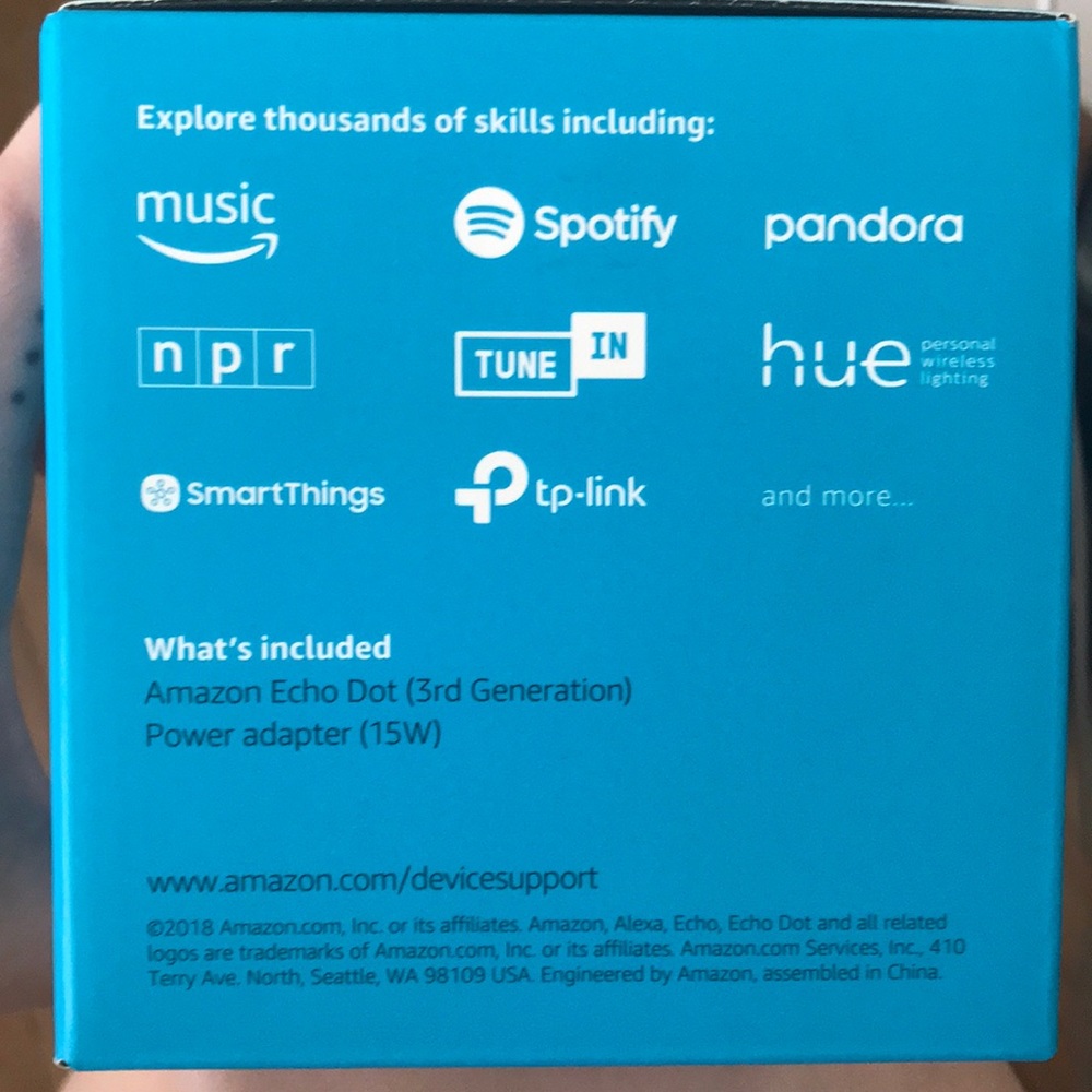 Echo Dot (3rd Gen) - Smart speaker with Alexa - Picture 7 of 7